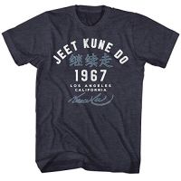 2023 【diy Men New t Shirt 】 Bruce Lee Chinese Martial Arts Icon Jeet Kune Do 1967 Academy Men T-shirt fashion T-shirt