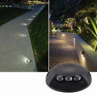 1Pcs กันน้ำ2W3W6W9W AC85-265VDC12V LED กลางแจ้ง Ground Garden Path ชั้นใต้ดินฝัง Yard โคมไฟ Spot Landscape Light *