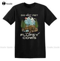 New Yellowstone National Park Bison Do Not Pet The Fluffy Cows T-Shirt Sunflower Shirts For Cotton Tee Xs-5Xl Unisex