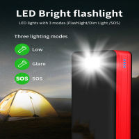 Large Capacity Solar Battery Charger with LED 4USB Portable Outdoor Travel for IPhone Samsung Xiaomi