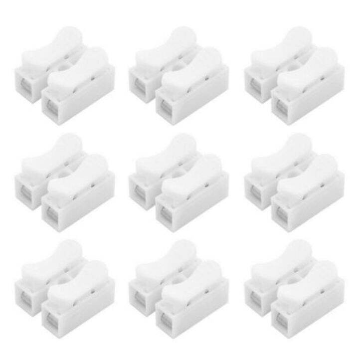 50pcs-splice-ch-2-wire-ch-3-spring-wire-connectors-cable-clamp-block