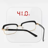 iboode Optical Glass Reading Glasses With Blue Film Presbyopia Eyeglasses For Women Men Diopter With +1 +1.5 +2 +2.5 +3 +3.5 +4