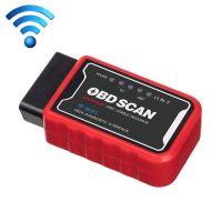 OBD ELM327 WiFi V1.5ความผิดของรถชิป PIC25K80เครื่องวิเคราะห์