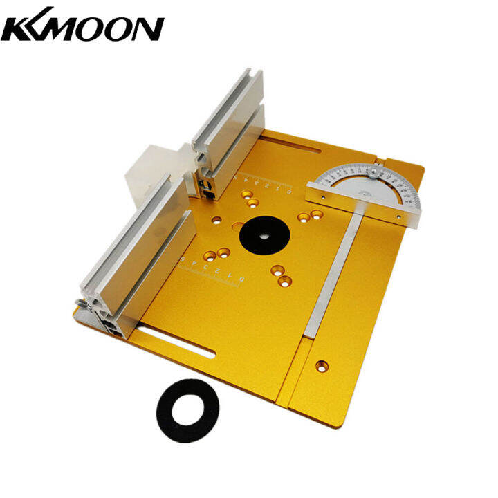 KKmoon เซตแผ่นเราเตอร์3ชิ้นอะลูมินัมอัลลอยไม้มิลลิ่งแบบพลิกบอร์ด ...