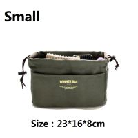 Canvas Purse Organizer Bag Organizer Insert with Compartments Makeup Organizers Handbag Organizador Trousse Maquillage Femme