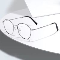 Metal Round Anti Blue Light Glasses Women Men Classic Square Eyeglasses Frames Transparent Computer Glasses Oculos Feminino