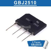 5pcs GBJ2510 KBJ2510 GBJ-2510 Bridge Rectifier Diode 25A 1000V