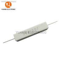 ☑▦✻ 1 piece 20W 5 Cement Resistor Power Resistance 0.1R-10K 0.47 1 1.5 2.2 2.5 3 4.7 5.1 6 10 22 24 33 47 100 1.8K 2.2K 4.7K ohm