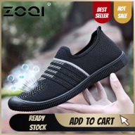 ZOQI giày thể thao thời trang thiết kế đơn giản và thoải mái, giày vải thoáng khí và mềm mại, giày thể thao siêu nhẹ và đế chống trượt - INTL thumbnail