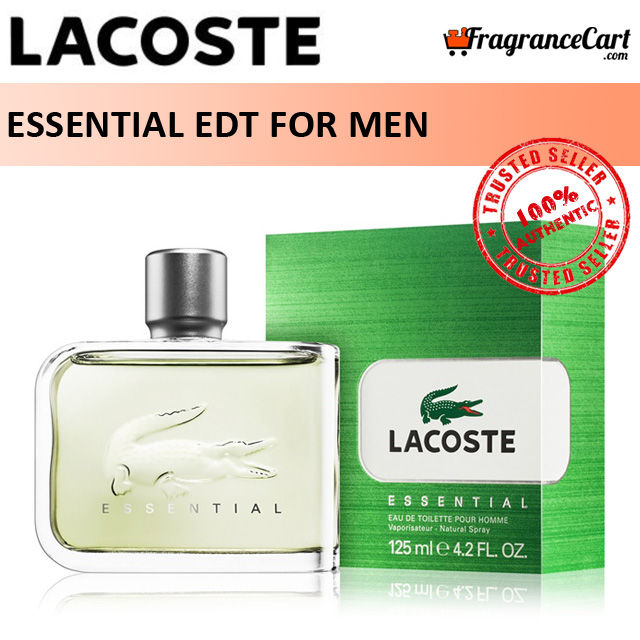 bronze civile honning Hot sale Lacoste Essential EDT for Men 125ml Eau de Toilette Essence Green  Brand New 100% Original Perfume Fragrance | Lazada PH
