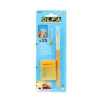 "ลดล้างสต๊อก"คัตเตอร์ OLFA รุ่น AK-1 ขนาด 6 มม. สีเหลือง**** ECO ลดทั้งร้าน ****