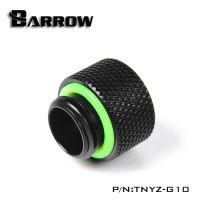 Tnyz-g10 Barrow 10มม. ตัวผู้กับเต้ารับต่อฟิตติ้ง G1/4ตัวผู้กับตัวเมียอุปกรณ์ระบายความร้อนด้วยน้ำป้ายติดผนังอีเธอร์เน็ต