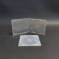 、‘】【【 1PC 8CM Readstar Transparent PP Ultrathin Standard DVD Case 3Inch CD Package Portable CD Storage Box