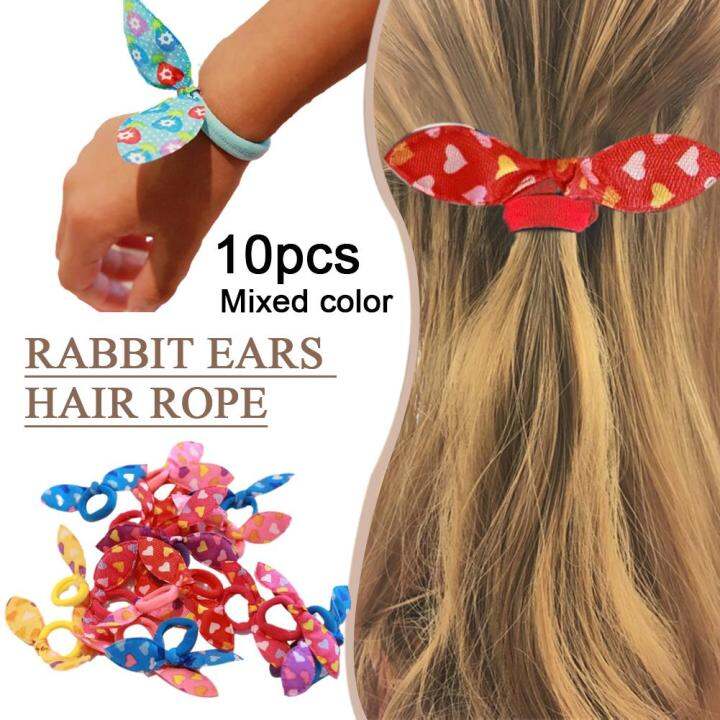 10pcs-cute-small-rabbit-ear-hair-bands-girl-rubber-headwear-hair-elastic-accessories-children-baby-korean-ornaments-band-band-f2c2