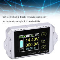 มิเตอร์ไฟฟ้า Coulomb Counter DC Voltmeter พร้อมหน้าจอ TFT LCD สำหรับอุตสาหกรรมสำหรับบ้าน