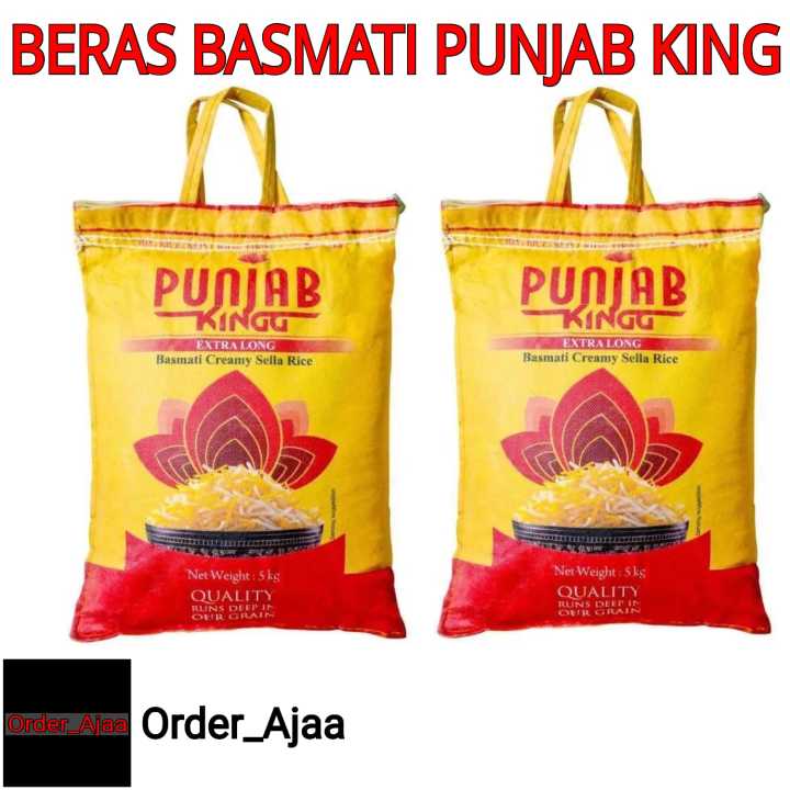 Beras Basmati Punjab King Basmati Rice Beras Basmati 5kg Original