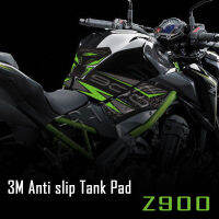 3M Anti Slip Motorcycle Fuel Tank Stickers Gas Cap Oil Protect Pad Frosted Decals Kit Accessories For Kawasaki z900 Z900