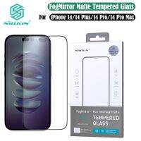 [Phone case]กระจกแก้วอุณหภูมิสูงสุด Nillkin ตัดหมอกสำหรับ iPhone 14 Pro,กระจกเคลือบด้านสำหรับ IPhone14ปกป้องหน้าจอสำหรับทุกส่วนของเครื่อง iPhone 14 Pro/ 14 Plus