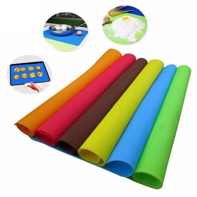 [hot]❧  LINSBAYWU 40x30cm Silicone Mats Baking Best Oven Insulation Bakeware Kid Table kitchen supplies