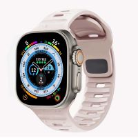 สายซิลิโคนสำหรับสายคาด Apple Watch 49มม. 44มม. 45มม. 40มม. 41มม. 49สายรัดข้อมือแบบสปอร์ตสายรัดพิเศษ Iwatch Serises 8 7 6 5 Se