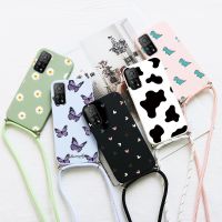 【Enjoy electronic】 Fashion Crossbody Necklace Strap Lanyard Coque For Xiaomi Mi 10T 5G Case Soft Mi10T Pro Phone Cases for Xiomi Mi 10 T Lite Cover