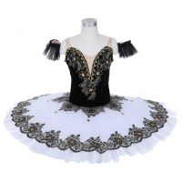 【YD】 2020 Songyuexia Children Tutu Ballet Platter Skirts Sequined Lake Show Belly Performance Costume