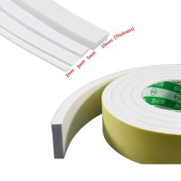 White Thickened EVA Sponge Tape Strong Foam Foam Anti-collision Strip Sound Insulation Sealant Single-Sided Adhesive Adhesives Tape