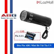 Đèn Pin ABG Mini Bỏ Túi Tia UV Đa Chức Năng Dò Vết Nứt Tặng Kèm Pin