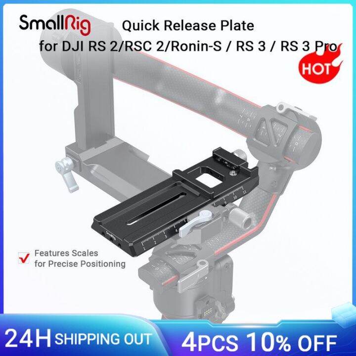 Smallrig Quick Release Plate With ArcaSwiss For DJI RS3 / RS3 Pro / RS