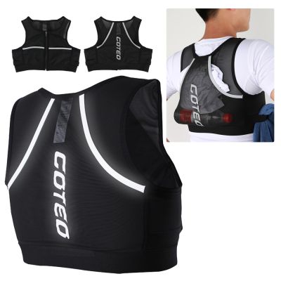 Reflective Running Backpack Mobile Phone Cards Bag For Jogging Fitness Male Female Lightweight Sport Running Vest