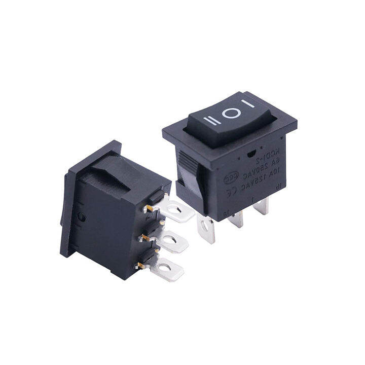 KCD1 3PIN SWTICH ON/OFF 3 way power switches 6A High Quality 3-Pin