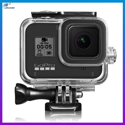สำหรับ Gopro Hero 8เคสกระเป๋ากล้องกันน้ำสีดำเคสห่อหุ้มใต้น้ำกล้องแอคชั่นแคมเมราอุปกรณ์เสริม