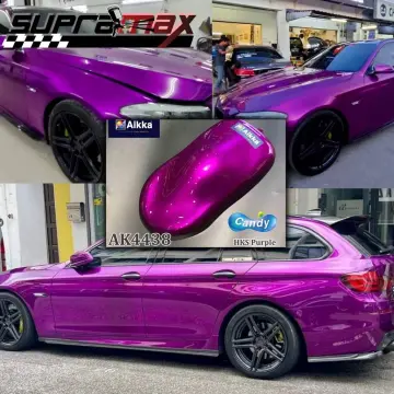 Hexis Gloss Purple Super Chrome Vinyl Wrap, HX30SCH06B