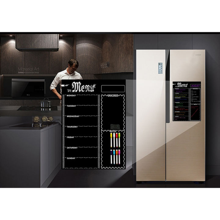 a3-magnetic-whiteboard-sheet-for-kitchen-fridge-multipurpose-fridge-weekly-white-board-calendar-for-menu-planning-with-8-pen