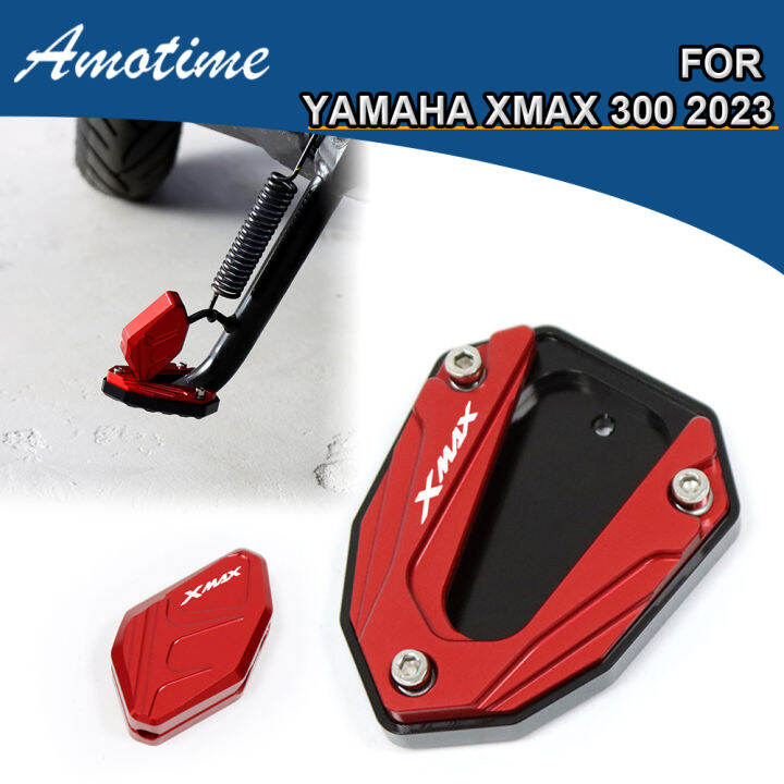 For YAMAHA XMAX300 XMAX 300 2023 side brace enlarged base foot brace