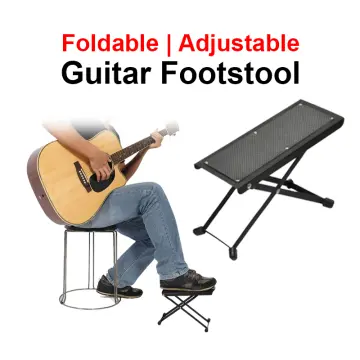 Guitar Footstool Pedal Metal Footboard - Play Guitars