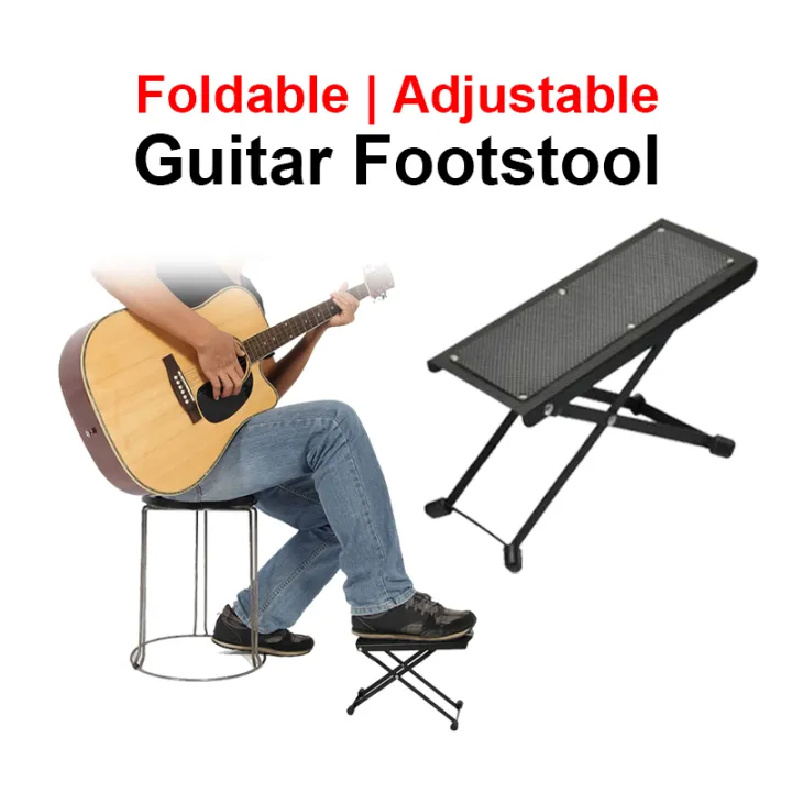 Classical Guitar Foot Pedal Adjustable Guitar Foot Stool Lazada