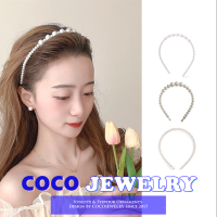 COCOJEWELRY ที่คาดผมประดับไข่มุกนางฟ้าสุดป่าที่คาดผมเข้าได้กับทุกชุดกิ๊บติดผมเดินทางสุทธิปิ่นปักผมคนดัง