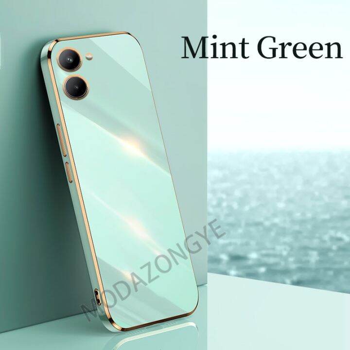 สำหรับ-realme-c33-case-soft-silikon-tpu-electroplating-กันกระแทกฝาครอบ-realme-c33ปลอก