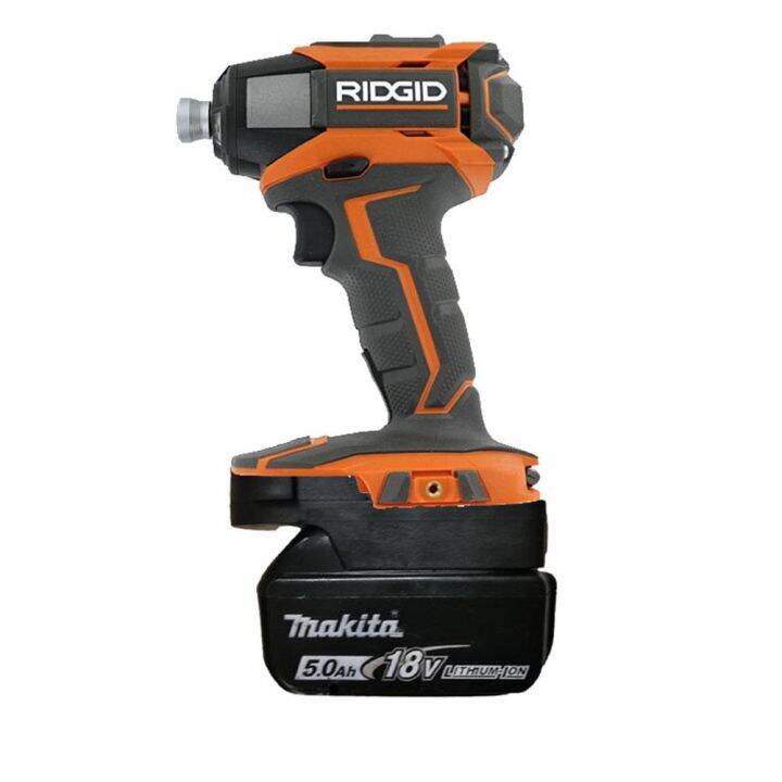 อะแดปเตอร์เข้ากันได้กับตัวแปลงซีรีส์-makita-18v-bl-เข้ากันได้กับตัวแปลงเครื่องมือ-ridgid-18v-aeg-18v