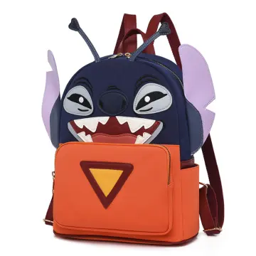 Stitch Plush Backpack Anime Figure Stuffed Doll Kawaii Stitch Toys  Children's Girls Boys Kindergarten School Bag