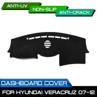 รถ Dashboard Mat Anti-สกปรก Non-Slip Dash Cover Mat UV Protection Shade สำหรับ Hyundai Veracruz 2007 2008 2009 2010 2011 2012