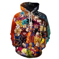 {Match maker}}อะนิเมะ2021 3D Hoodies ผู้ชายผู้หญิงการ์ตูนตลกเด็ก Goku Harajuku เสื้อ Super Saiya Hoody วัยรุ่น Casual Streetwear