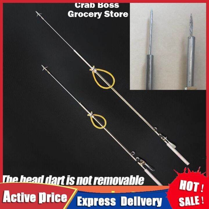 Stainless Steel Diving Speargun Tool Fishing Underwater Spear Shooter