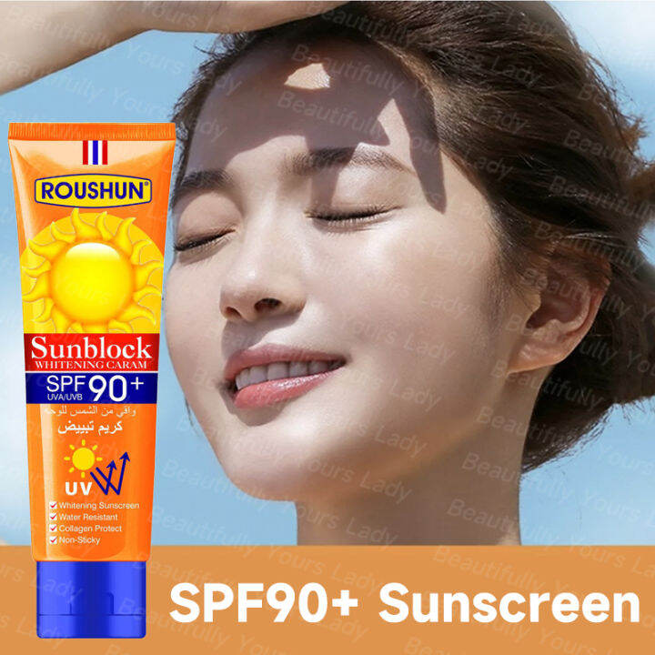 Whitening Sun Cream Spf 90 Sunblock Sun Screen Sunscreen And Aftersun Sunscreen Spf 50 Face And