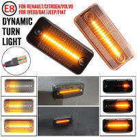 2PCS Dynamic Flowing LED Side Marker Light สำหรับ Iveco Fiat Ducato Citroen Relay Peugeot er Renault VOLVO MAN