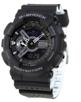 นาฬิกา รุ่น GA-110LP Casio G-Shock สายเรซิ่น รุ่นGA-110lp-1A สีดำ ของแท้ 100% ประกันศูนย์ CASIO 1 ปี