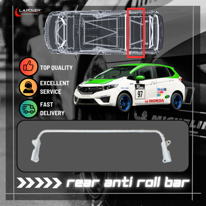 HONDA FIT CITY GM6 JAZZ GK5 20142019 REAR ANTI ROLL BAR Lazada