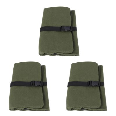 3X Roll Tool Roll Multi-Purpose Tool Roll Up Bag Wrench Roll Pouch Hanging Tool Zipper Carrier Tote