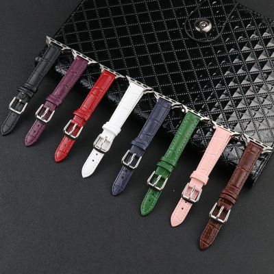 【Hot Sale】 Suitable for S7 waist watch strap watch7654321 generation crocodile leather bamboo